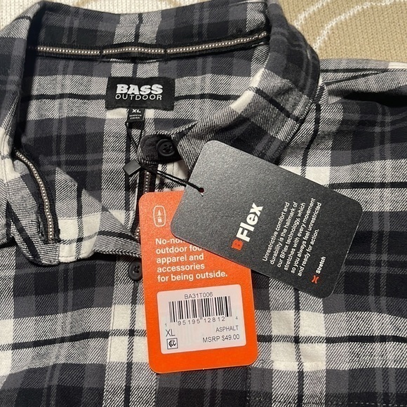 Bass outdoor flannel XL - Picture 3 of 3